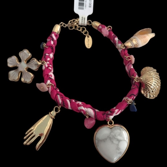 Free People Sky Charm anklet NWT - Picture 3 of 3